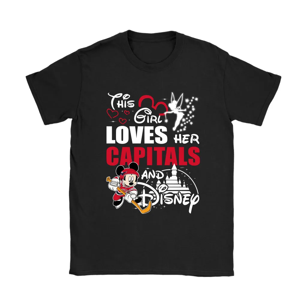 This Girl Love Her Washington Capitals And Mickey Disney Unisex T-Shirt, Hoodie, Sweatshirt