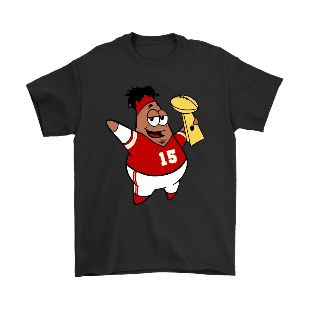 This Is Patrick Super Bowl Champions Spongebob Mahomes Unisex T-Shirt, Hoodie, Sweatshirt