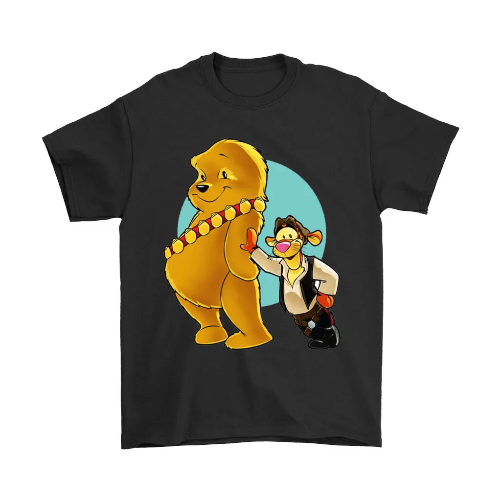 Tigger Pooh  Han Solo And Chewbacca Mashup Star Wars Unisex T-Shirt, Hoodie, Sweatshirt