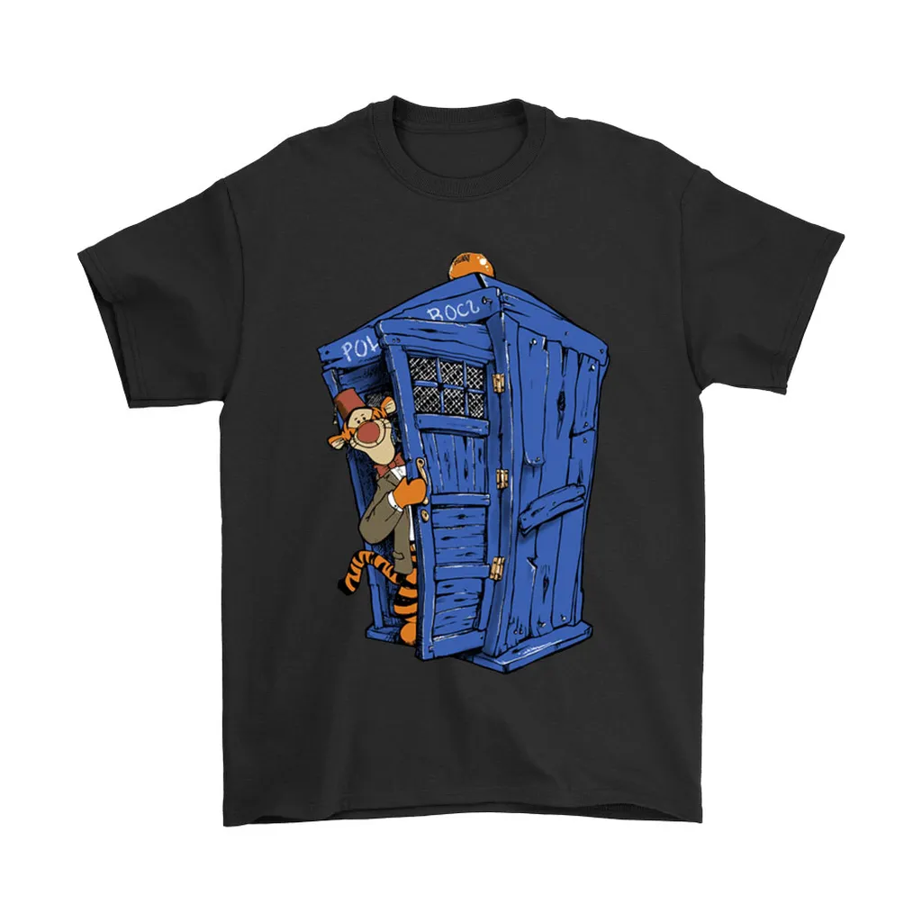 Tigger Winnie The Pooh And Doctor Who Mashup Unisex T-Shirt, Hoodie, Sweatshirt