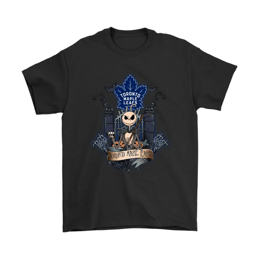 Toronto Maple Leafs Jack Skellington This Is Halloween Nhl Unisex T-Shirt, Hoodie, Sweatshirt