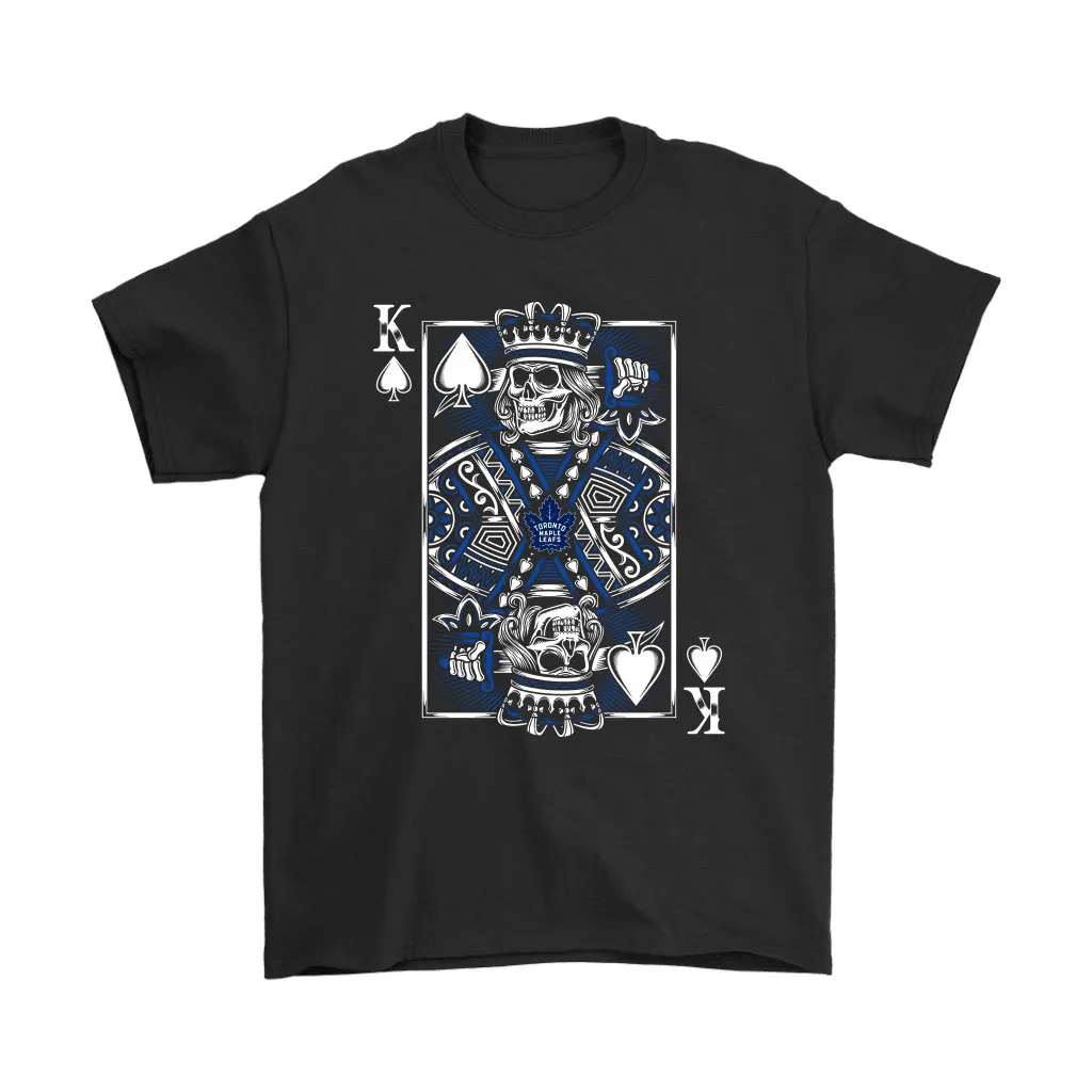 Toronto Maple Leafs Spade King Of Death Card Nhl Ice Hockey Unisex T-Shirt, Hoodie, Sweatshirt