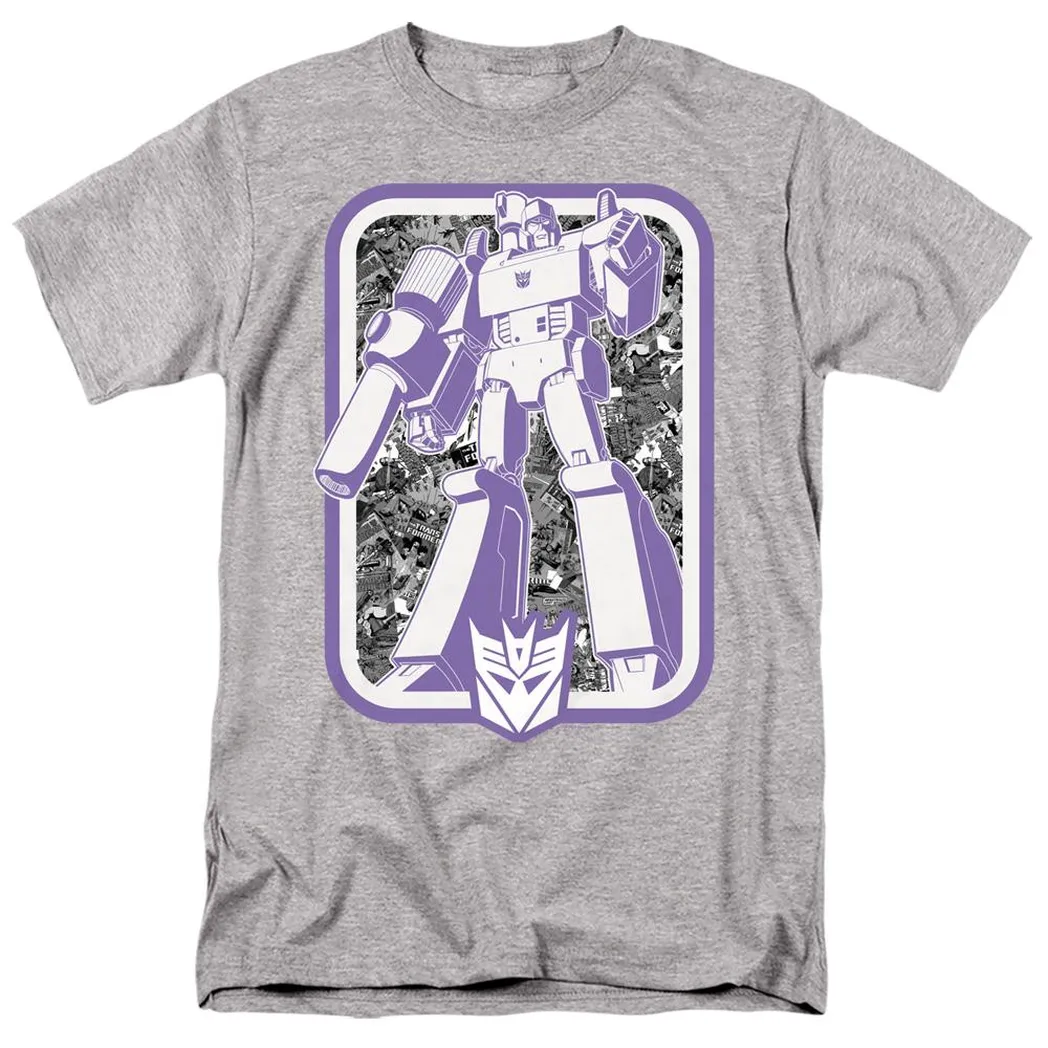 Transformers Decepticon Mens T Shirt Athletic Heather