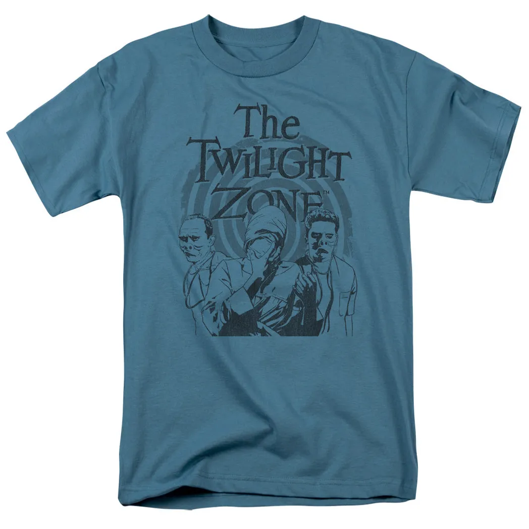 Twilight Zone Beholder Mens T Shirt Slate