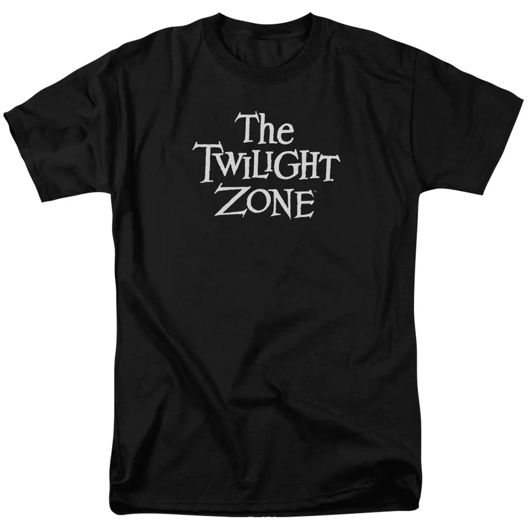 Twilight Zone Logo Mens T Shirt Black