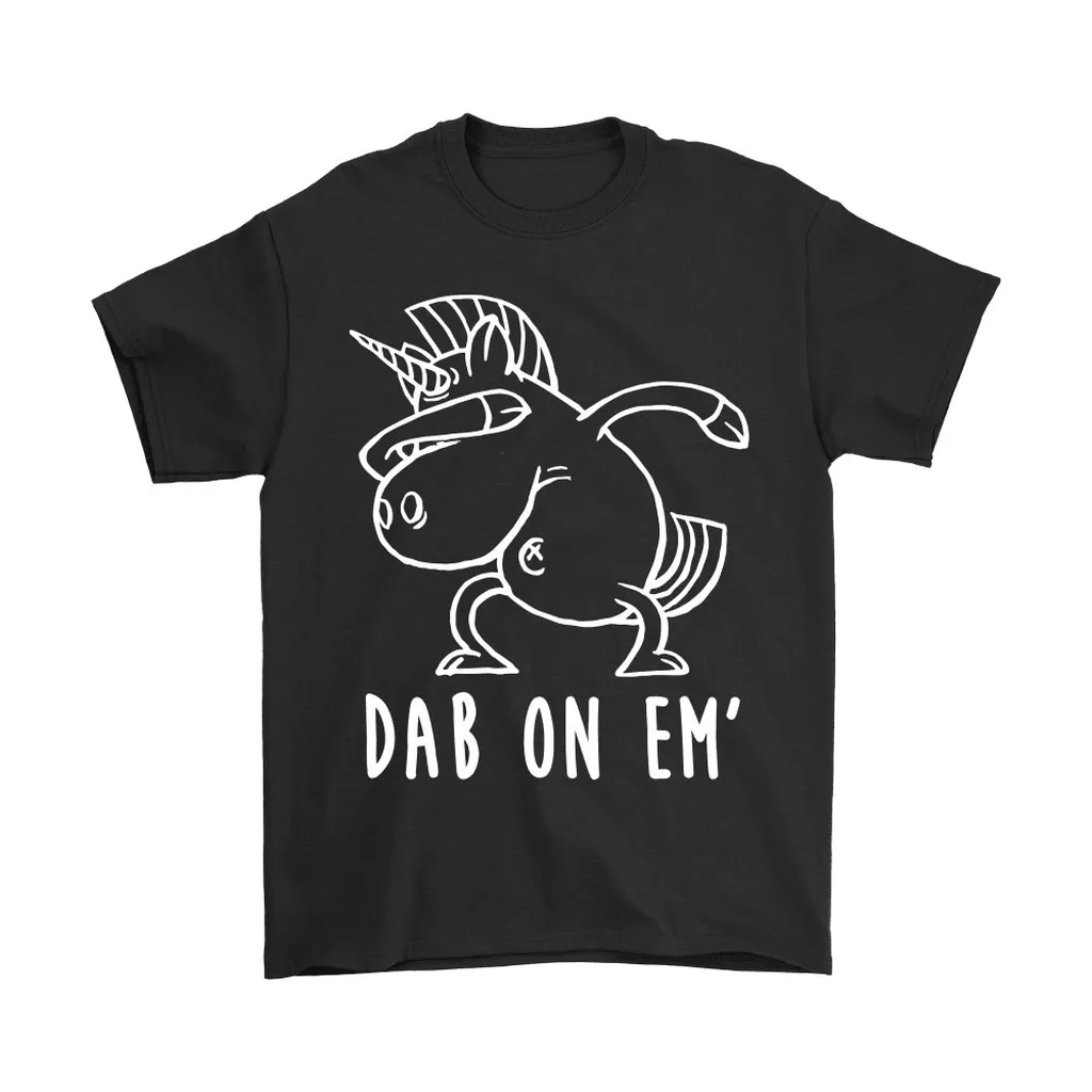 Unicorn Dab On Em Showing Your Swag Unisex T-Shirt, Hoodie, Sweatshirt