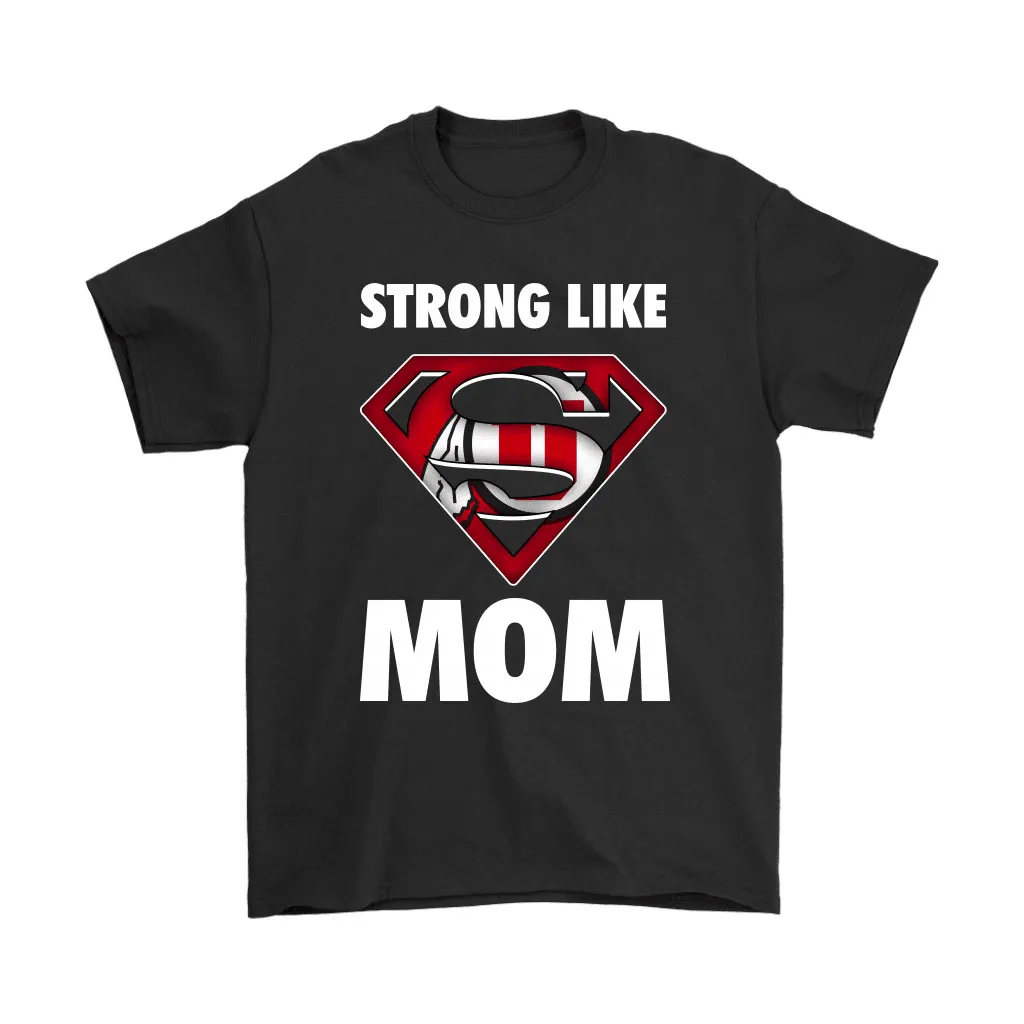 Utah Utes Strong Like Mom Superwoman Ncaa Unisex T-Shirt, Hoodie, Sweatshirt