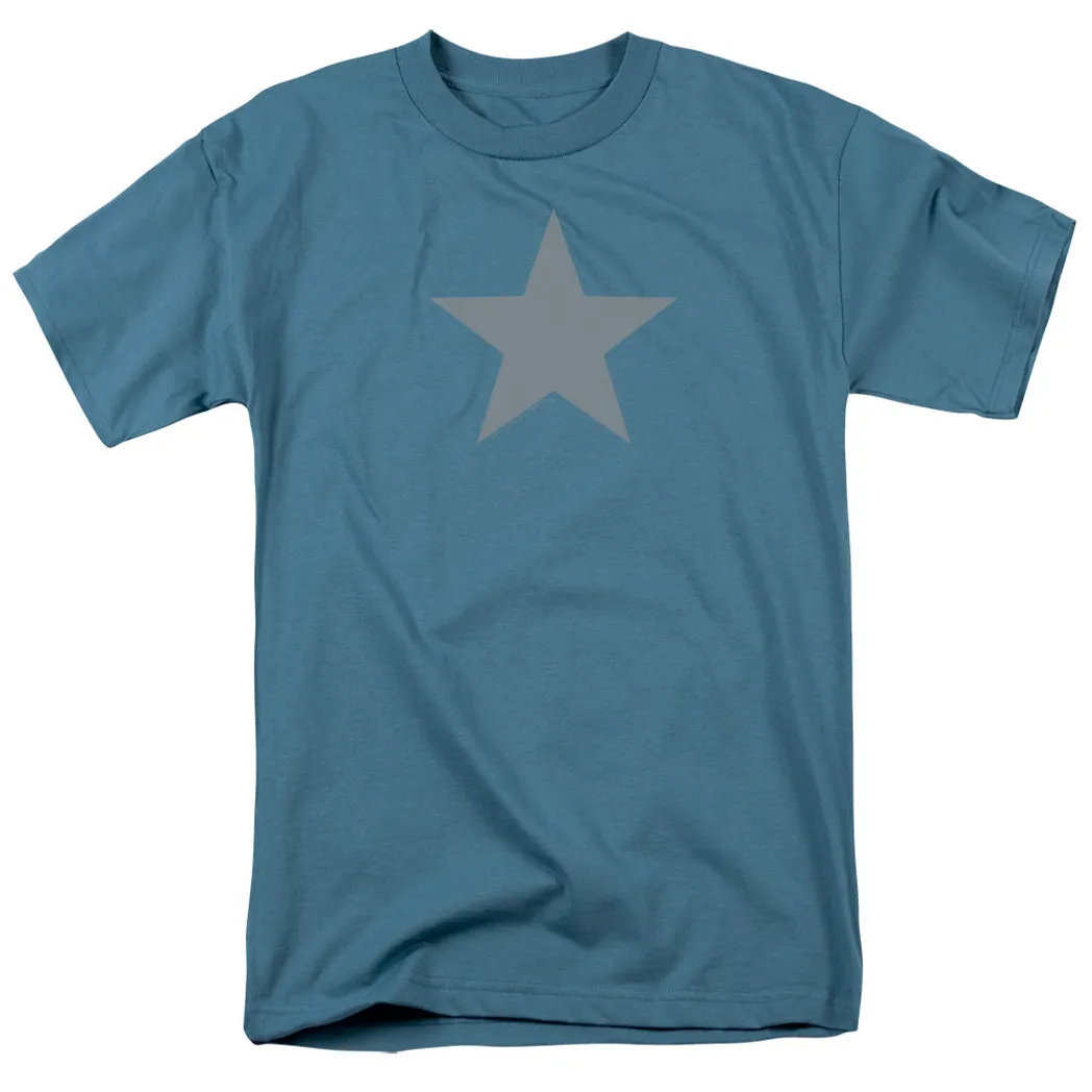 Valiant Archers Star Mens T Shirt Slate