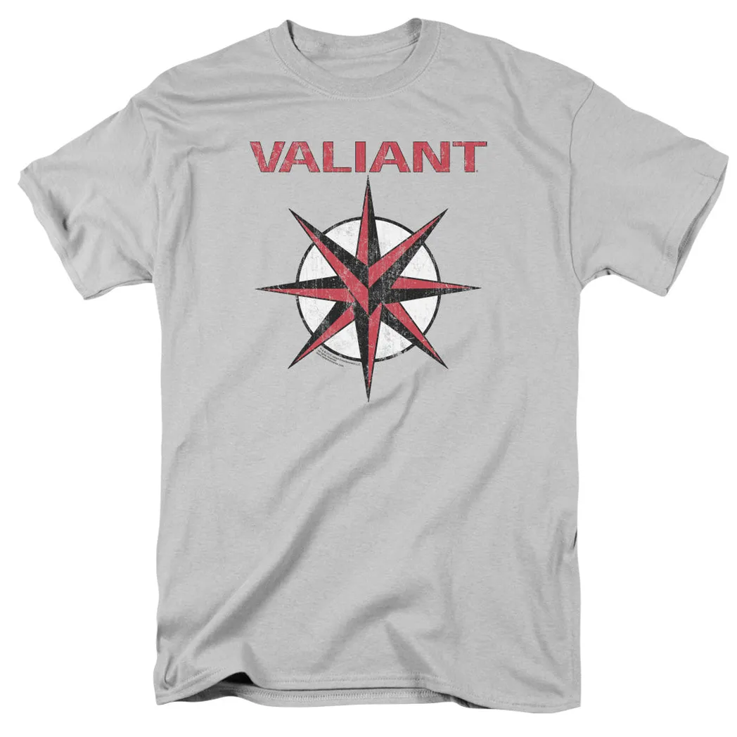 Valiant Vintage Valiant Mens T Shirt Silver