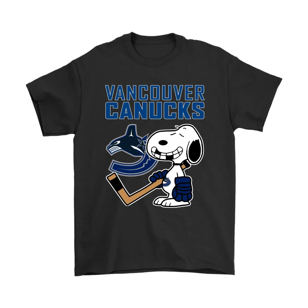 Vancouver Canucks Ice Hockey Broken Teeth Snoopy Nhl Unisex T-Shirt, Hoodie, Sweatshirt