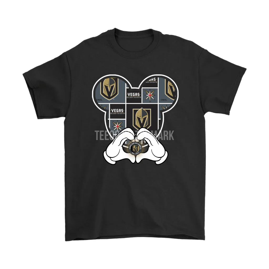 Vegas Golden Knights Mickey Love Unisex T-Shirt, Hoodie, Sweatshirt