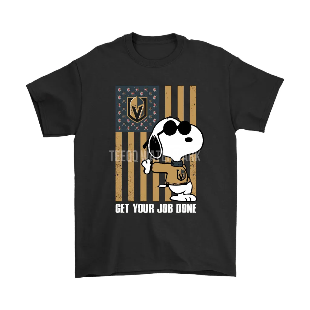 Vegas Golden Knights Snoopy Joe Cool Get Your Job Done Unisex T-Shirt, Hoodie, Sweatshirt