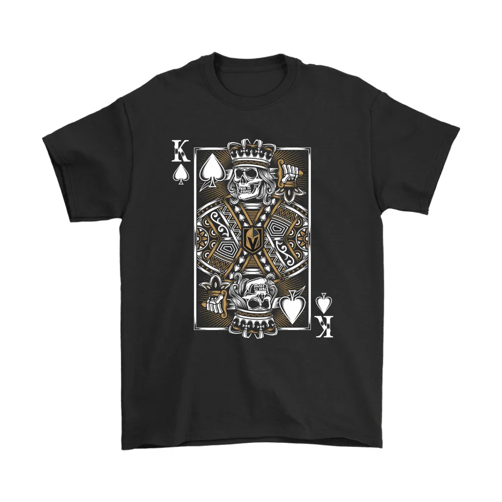 Vegas Golden Knights Spade King Of Death Card Nhl Ice Hockey Unisex T-Shirt, Hoodie, Sweatshirt