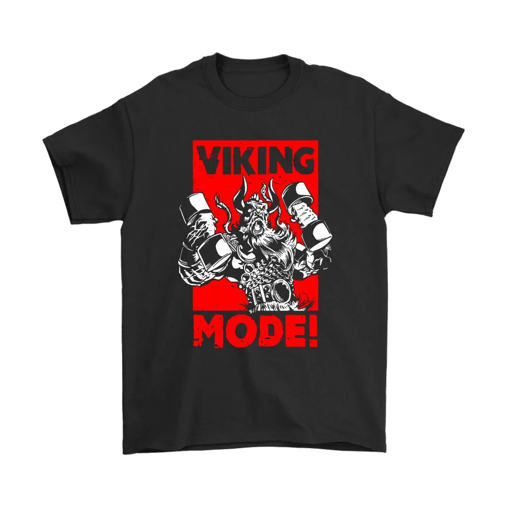 Viking Mode Workout Lift Dumbbell Like A Viking Unisex T-Shirt, Hoodie, Sweatshirt