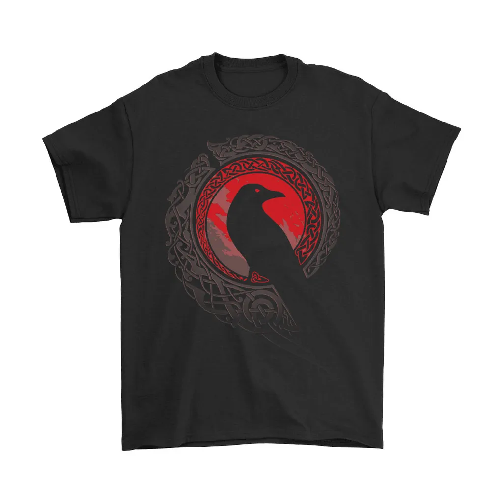 Vikings Odin Raven Watch The World Unisex T-Shirt, Hoodie, Sweatshirt