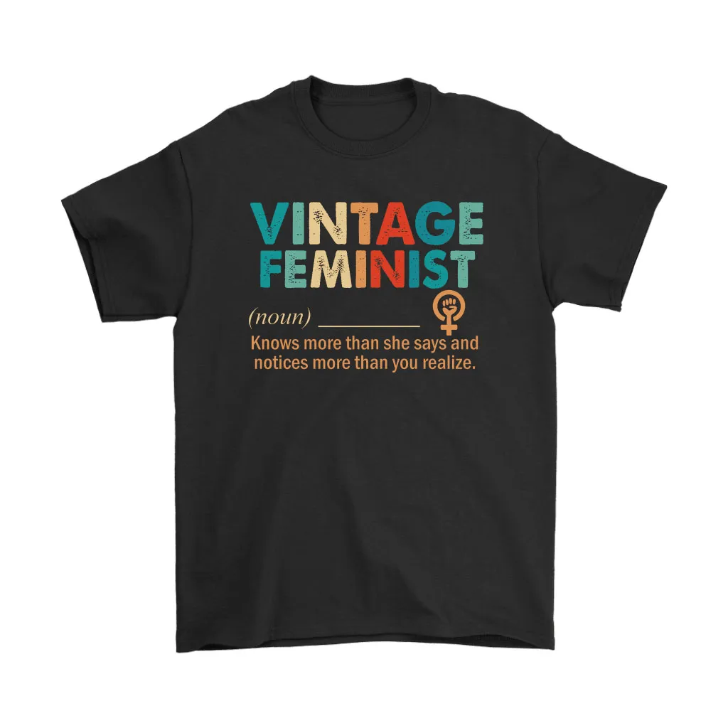 Vintage Feminist Unisex T-Shirt, Hoodie, Sweatshirt