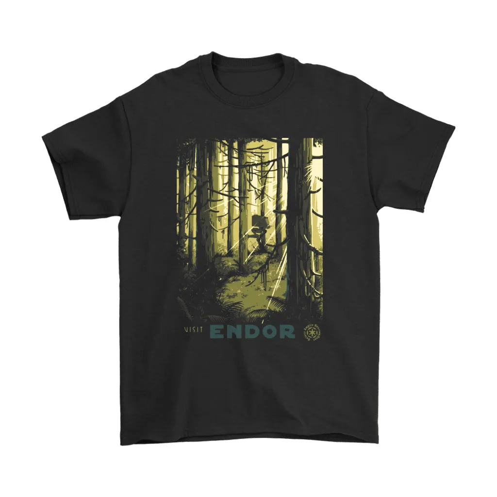 Visit Endor At-rt In The Forest Moon Star Wars Unisex T-Shirt, Hoodie, Sweatshirt