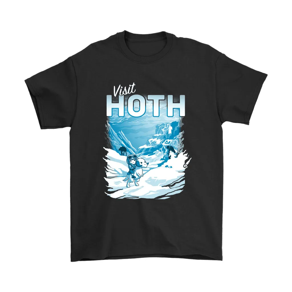 Visit Hoth Icy Climate Cute Cartoon Star Wars Unisex T-Shirt, Hoodie, Sweatshirt