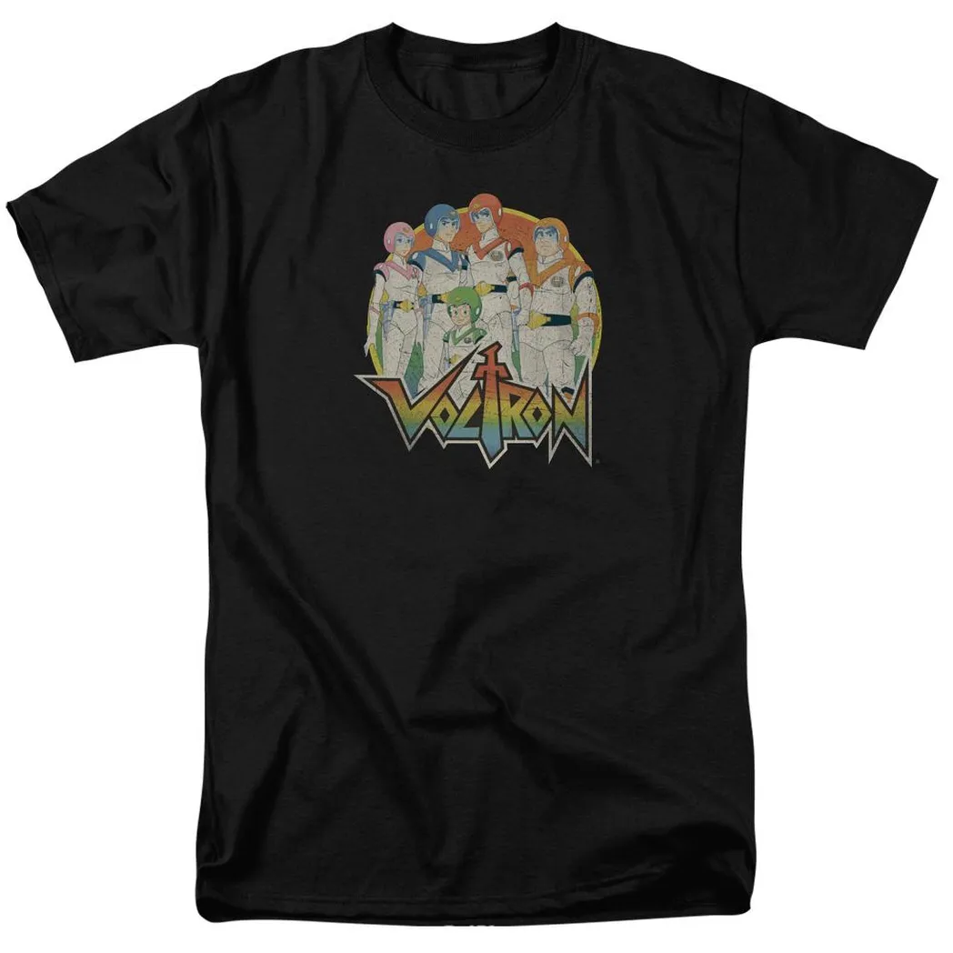 Voltron Group Mens T Shirt Black