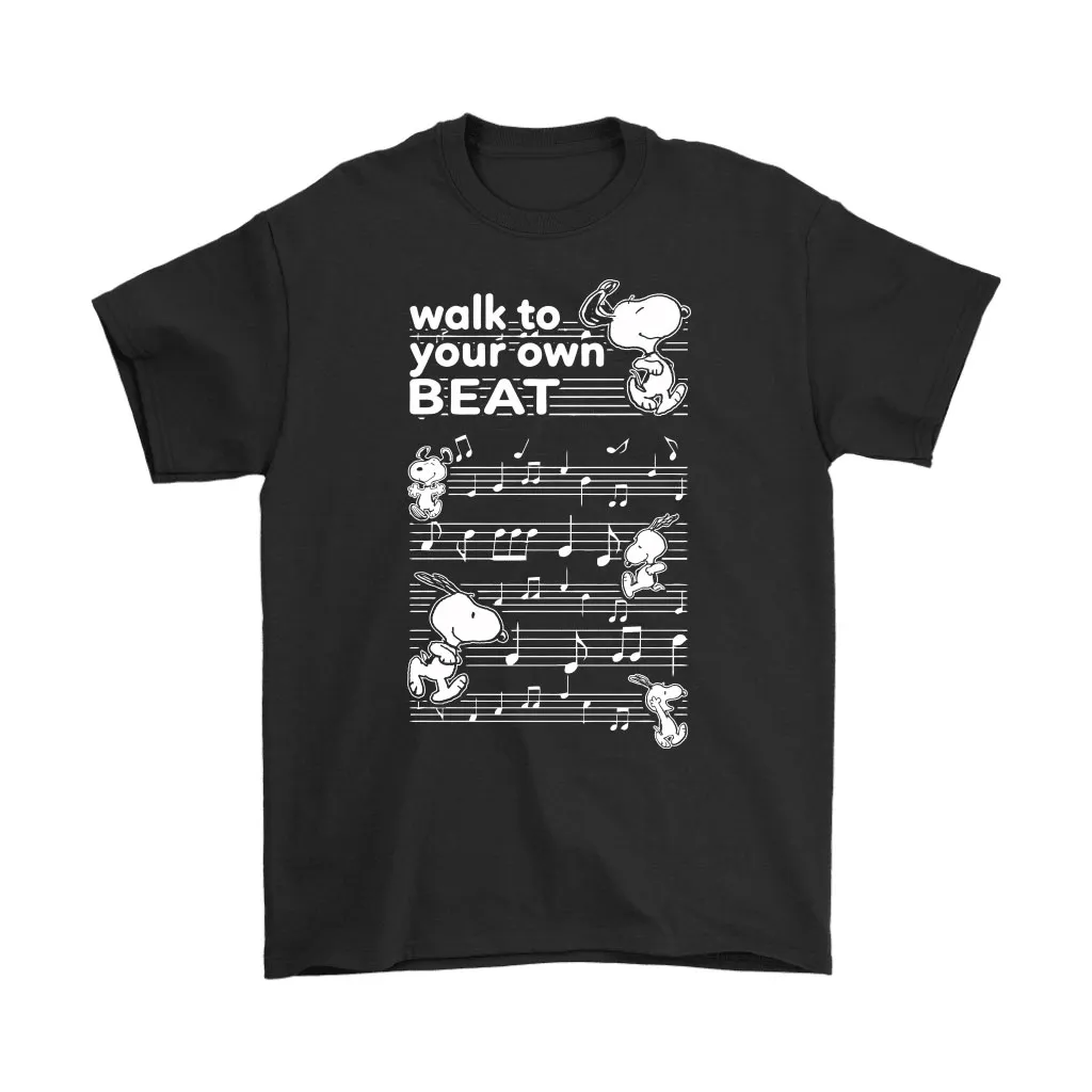 Walk To Your Own Beat Snoopy Unisex T-Shirt, Hoodie, Sweatshirt