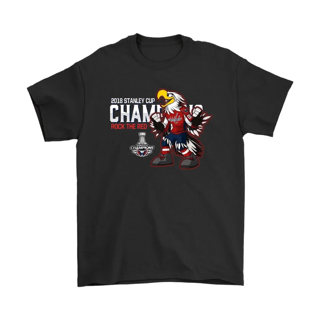 Washington Capitals 2018 Stanley Cup Champions Rock The Red Unisex T-Shirt, Hoodie, Sweatshirt