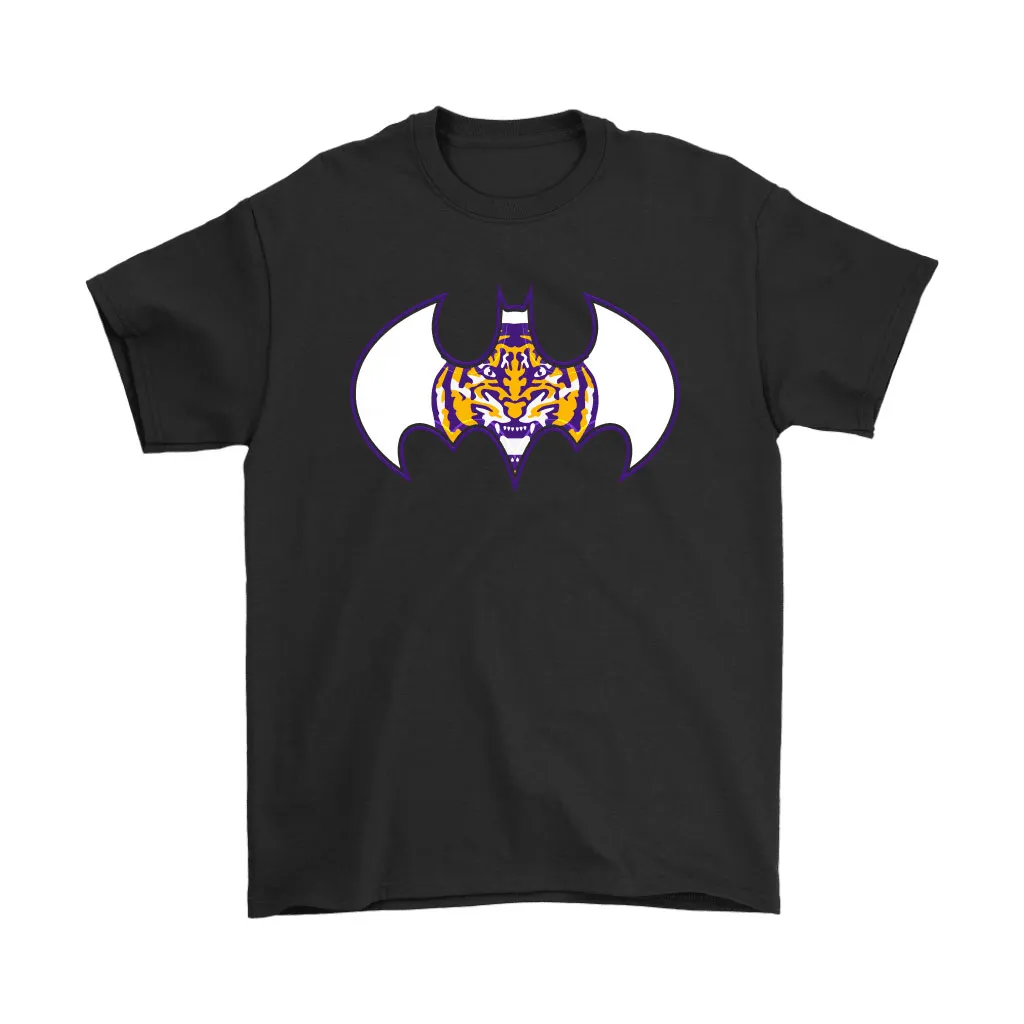 We Are The Lsu Tigers Batman Ncaa Mashup Unisex T-Shirt, Hoodie, Sweatshirt