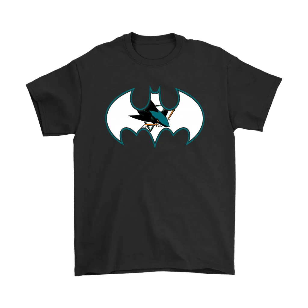 We Are The San Jose Sharks Batman Nhl Mashup Unisex T-Shirt, Hoodie, Sweatshirt