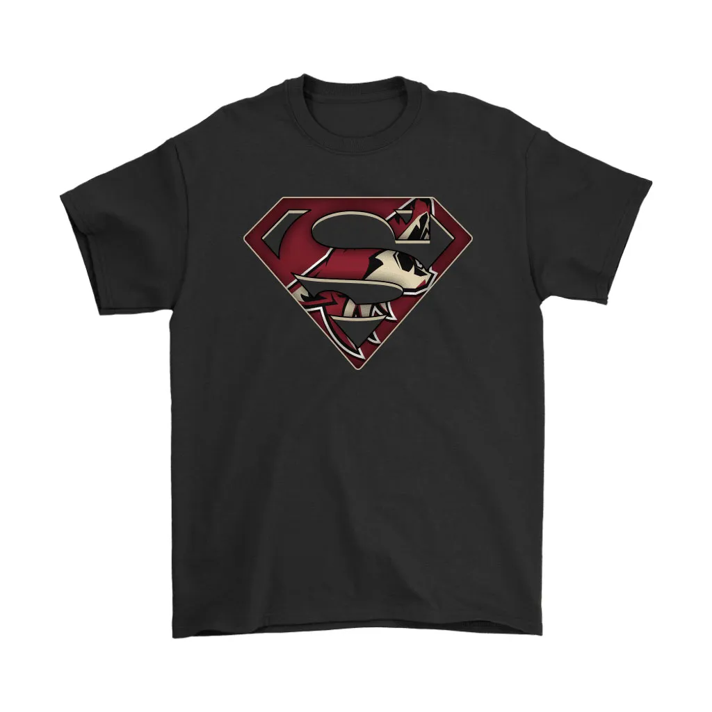 We Are Undefeatable The Arizona Coyotes X Superman Nhl Unisex T-Shirt, Hoodie, Sweatshirt