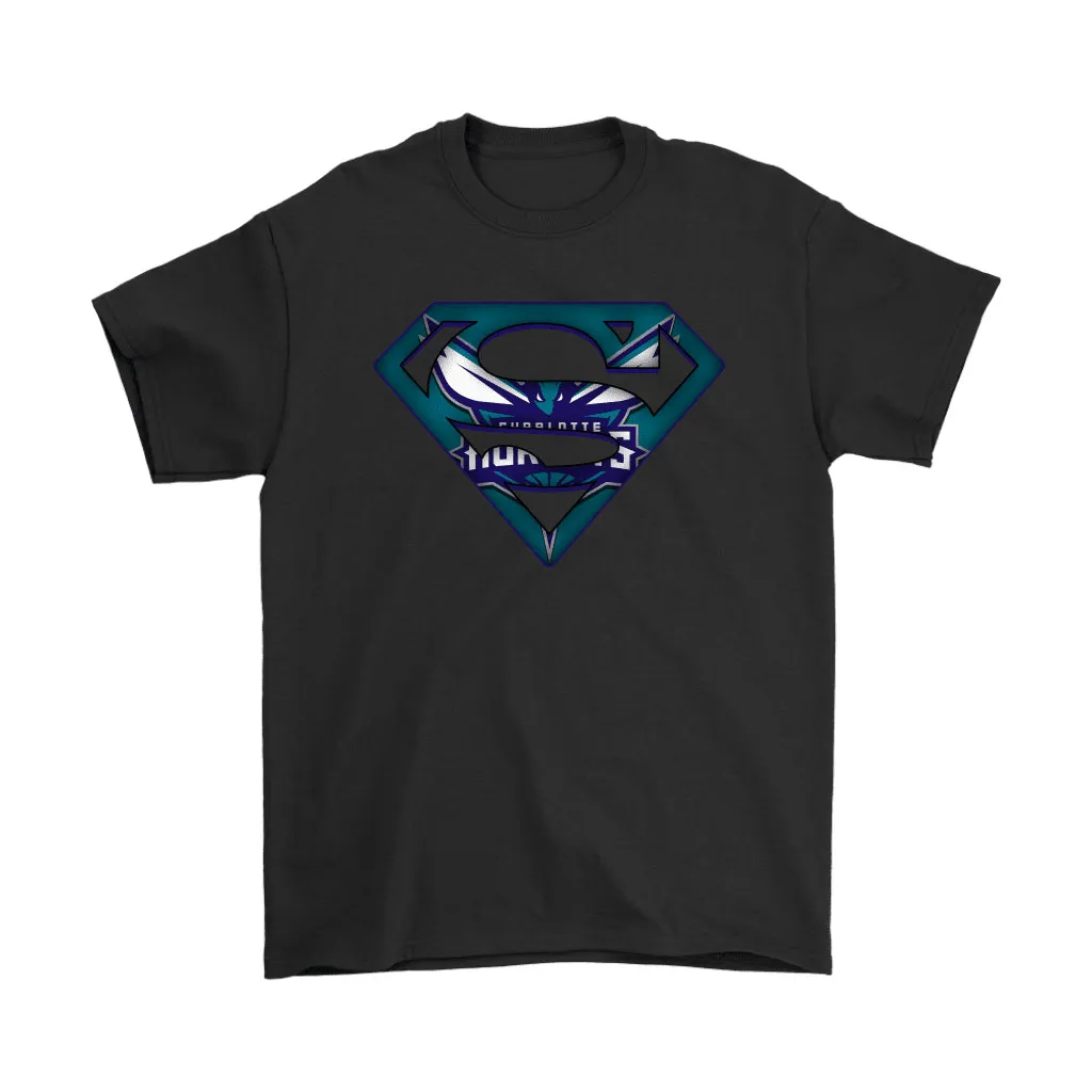 We Are Undefeatable The Charlotte Hornets X Superman Nba Unisex T-Shirt, Hoodie, Sweatshirt