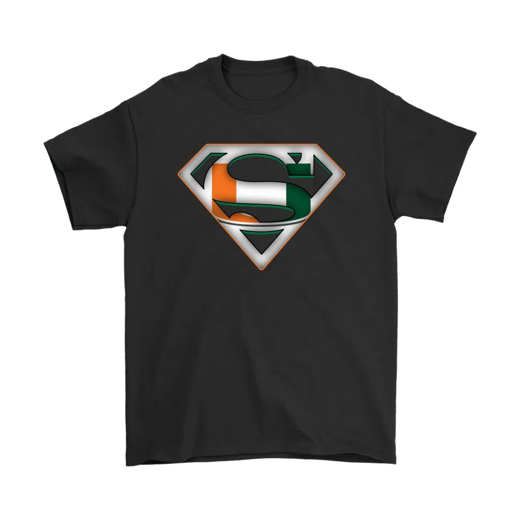 We Are Undefeatable The Miami Hurricanes X Superman Ncaa Unisex T-Shirt, Hoodie, Sweatshirt