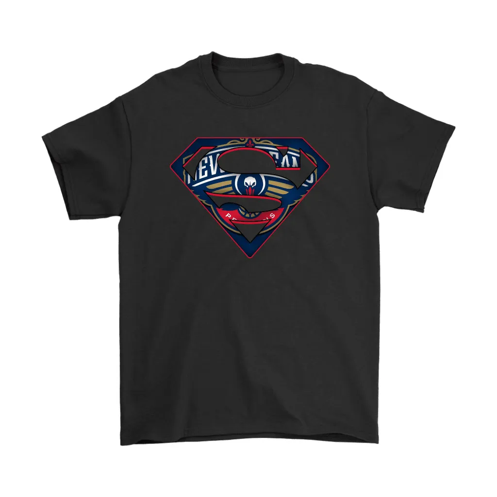 We Are Undefeatable The New Orleans Pelicans X Superman Nba Unisex T-Shirt, Hoodie, Sweatshirt