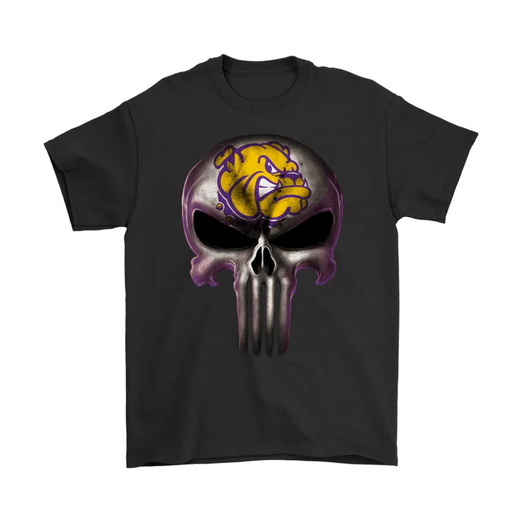 Western Illinois Leathernecks The Punisher Mashup Ncaa Football Unisex T-Shirt, Hoodie, Sweatshirt