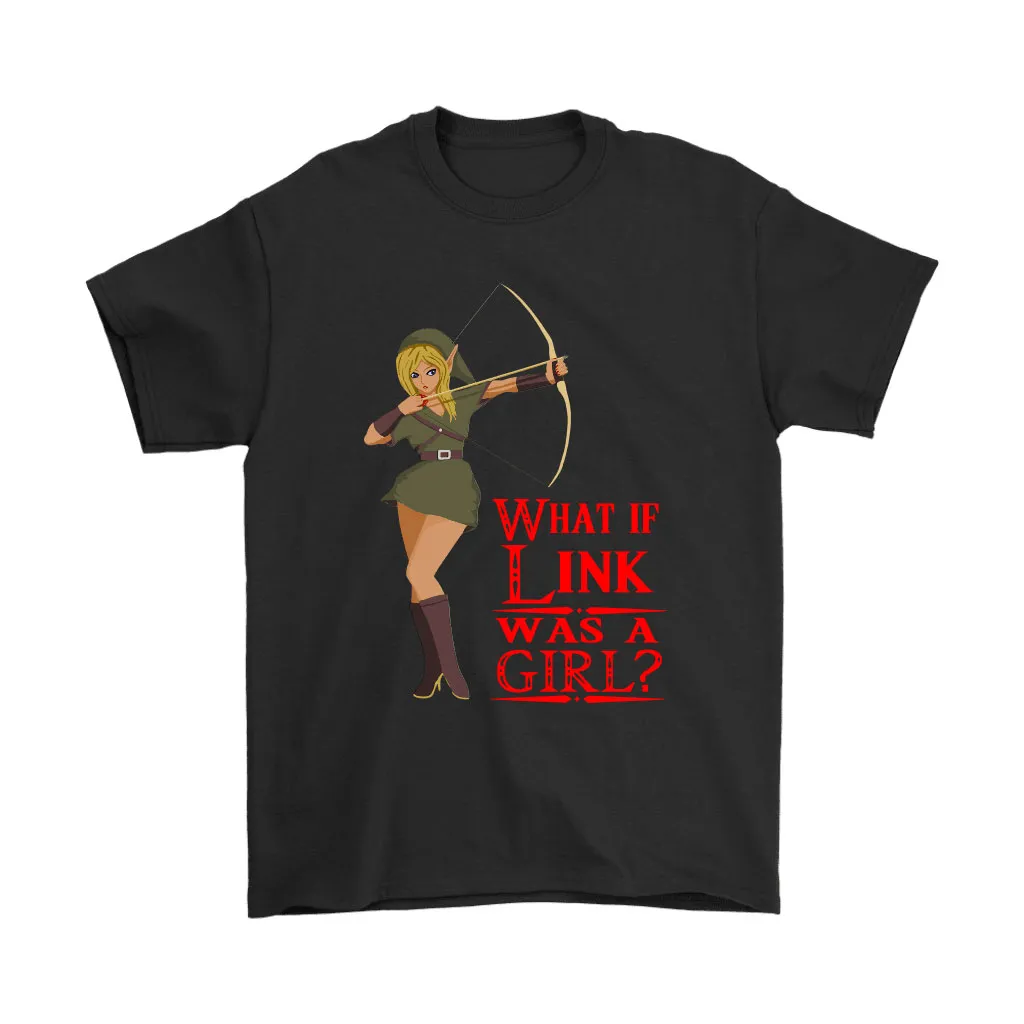 What If Link Was A Girl Legend Of Zelda Unisex T-Shirt, Hoodie, Sweatshirt