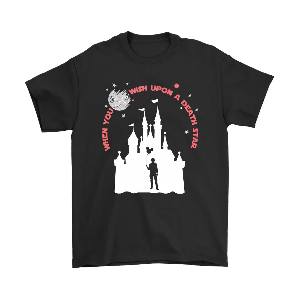 When You Wish Upon A Death Star Han Solo Star Wars Disney Unisex T-Shirt, Hoodie, Sweatshirt