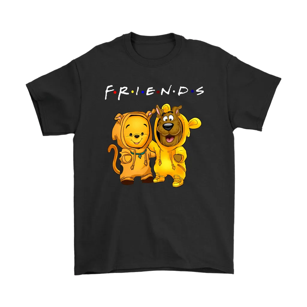 Winnie The Pooh And Scooby Doo Costumes Exchange Friends Unisex T-Shirt, Hoodie, Sweatshirt