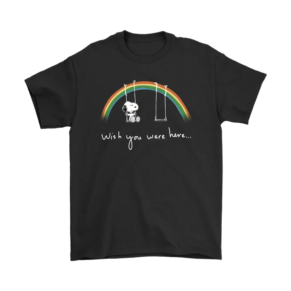 Wish You Were Here Pink Floyd X Snoopy Unisex T-Shirt, Hoodie, Sweatshirt