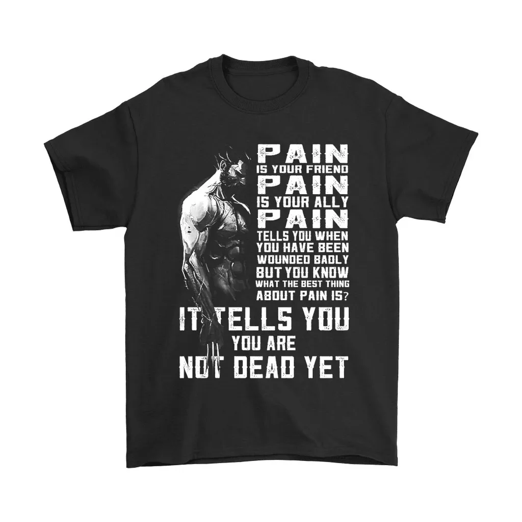 Wolverine Pain It Tells You Are Not Dead Yet Unisex T-Shirt, Hoodie, Sweatshirt