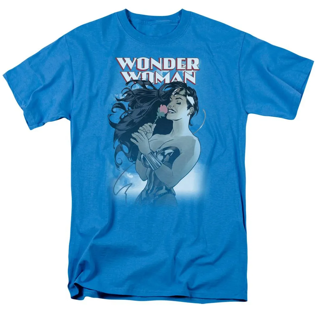 Wonder Woman #178 Cover Mens T Shirt Turquoise