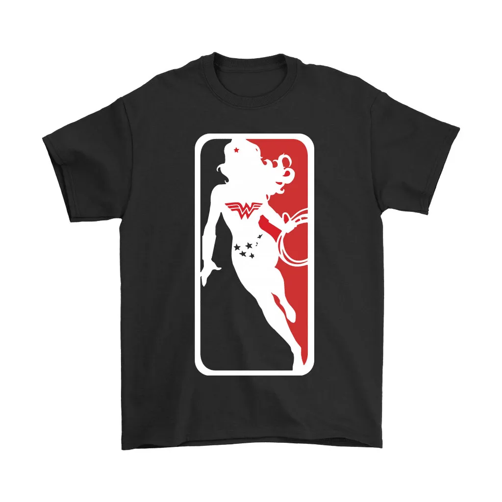 Wonder Woman Mashup Nba Basketball Logo Unisex T-Shirt, Hoodie, Sweatshirt