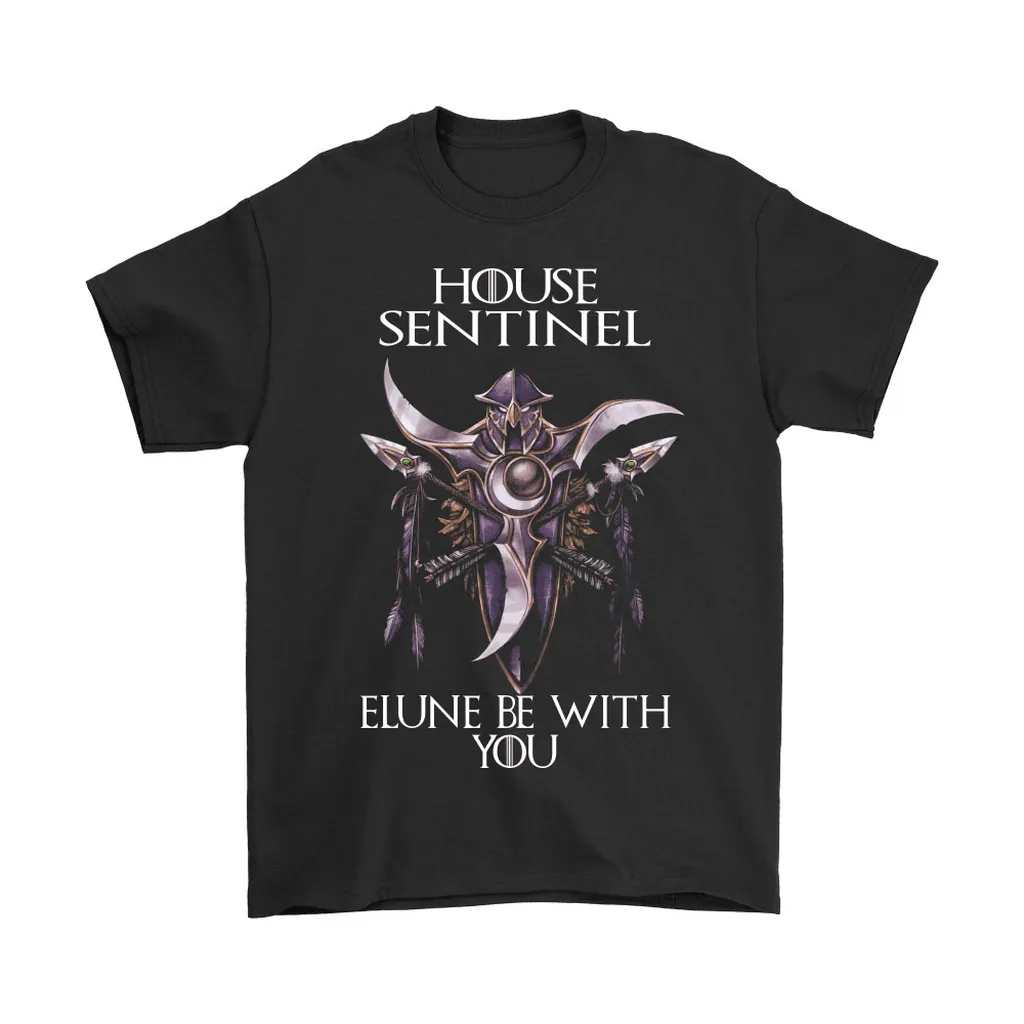 World Of Warcraft House Sentinel Elune Be With You Unisex T-Shirt, Hoodie, Sweatshirt