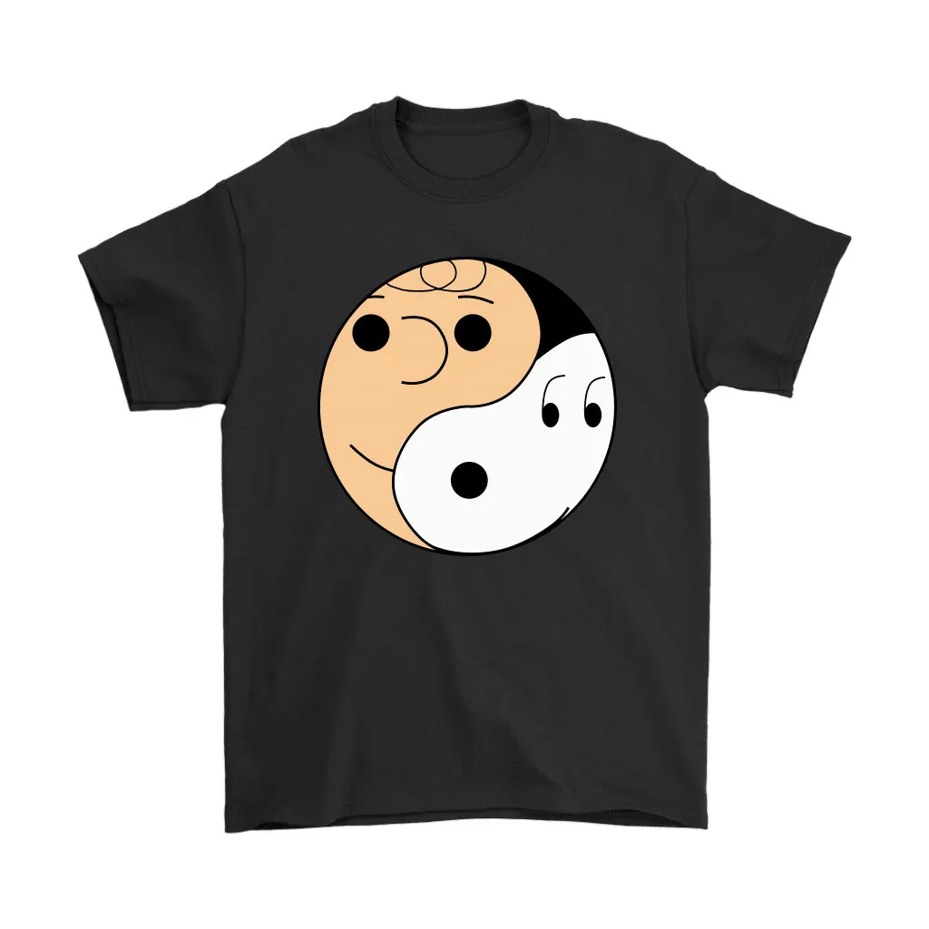 Yin And Yang Charlie Brown And Snoopy Unisex T-Shirt, Hoodie, Sweatshirt