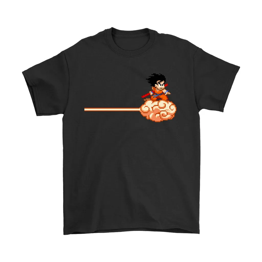 Young Songoku On Flying Nimbus Unisex T-Shirt, Hoodie, Sweatshirt