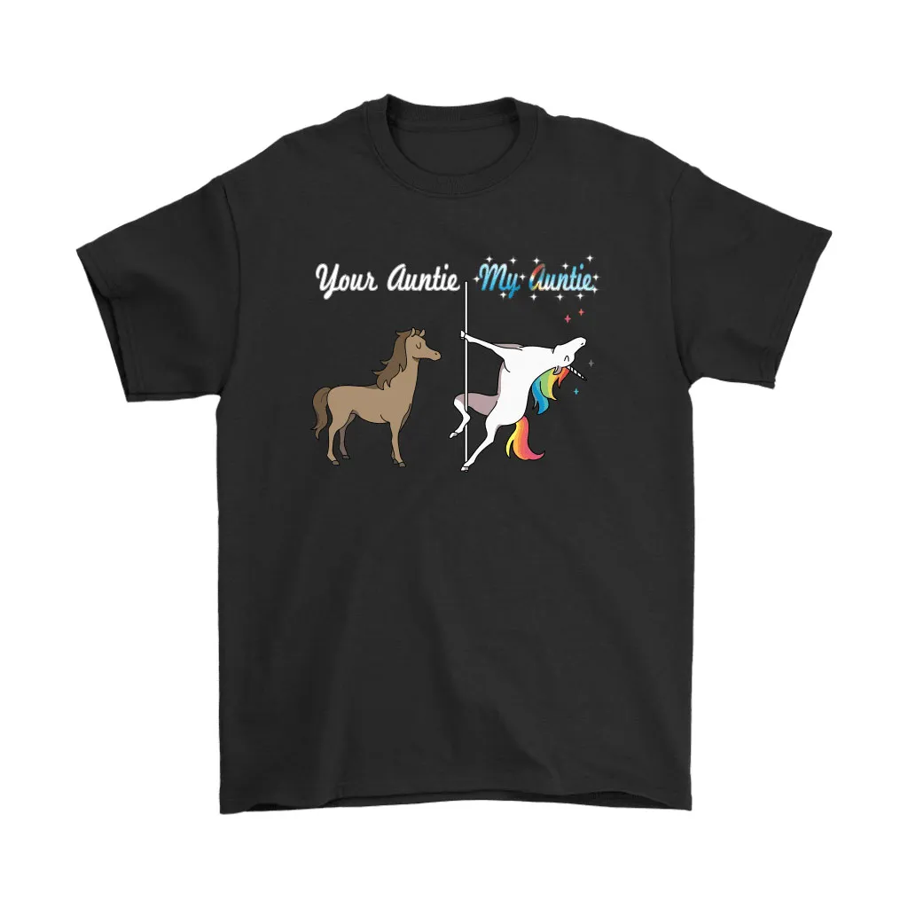 Your Auntie My Auntie Horse And Fabulous Unicorn Unisex T-Shirt, Hoodie, Sweatshirt