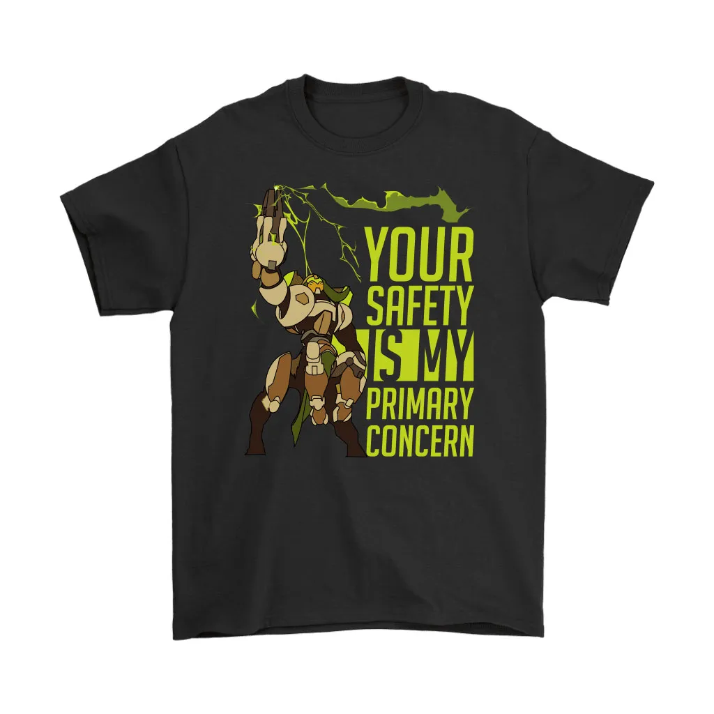 Your Safety Is My Primary Concern Orisa Overwatch Unisex T-Shirt, Hoodie, Sweatshirt