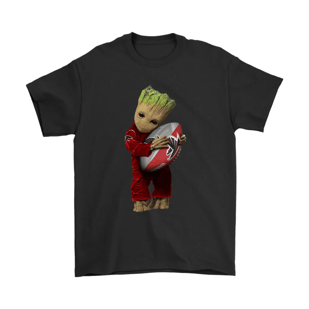 3d Groot I Love Atlanta Falcons Nfl Football Men Women T-shirt, Hoodie, Sweatshirt