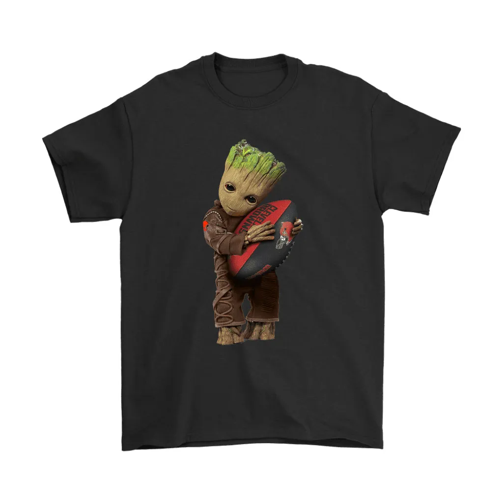 3d Groot I Love Cleveland Browns Nfl Football Men Women T-shirt, Hoodie, Sweatshirt