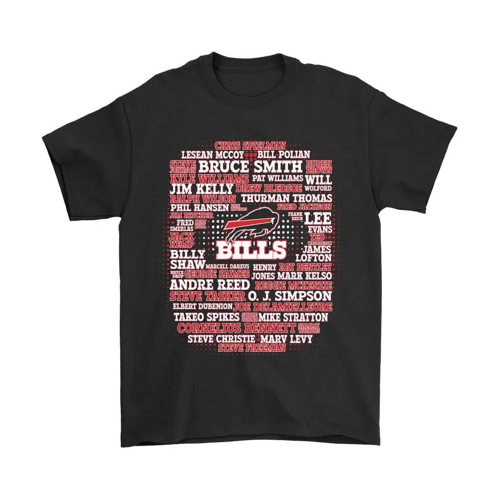 American Football All Players Team Buffalo Bills Men Women T-shirt, Hoodie, Sweatshirt