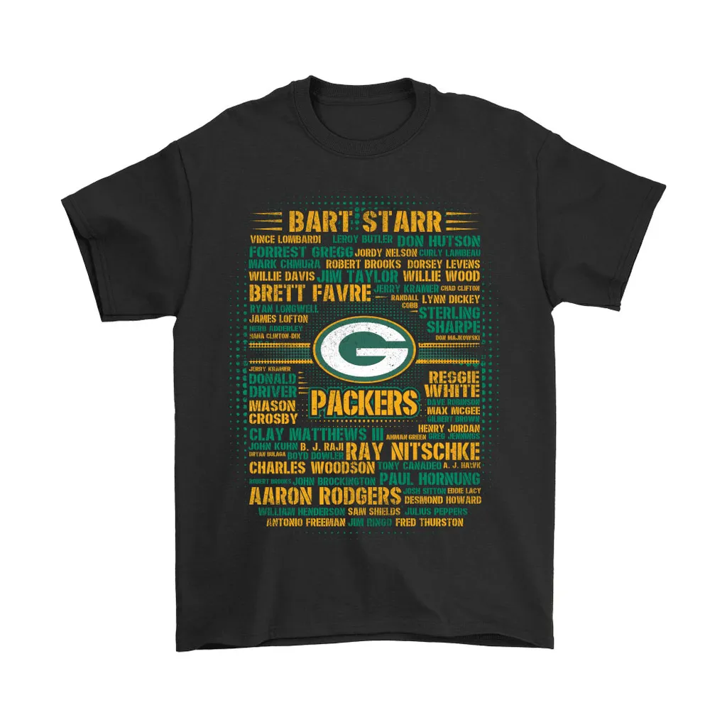 American Football All Players Team Green Bay Packers Men Women T-shirt, Hoodie, Sweatshirt