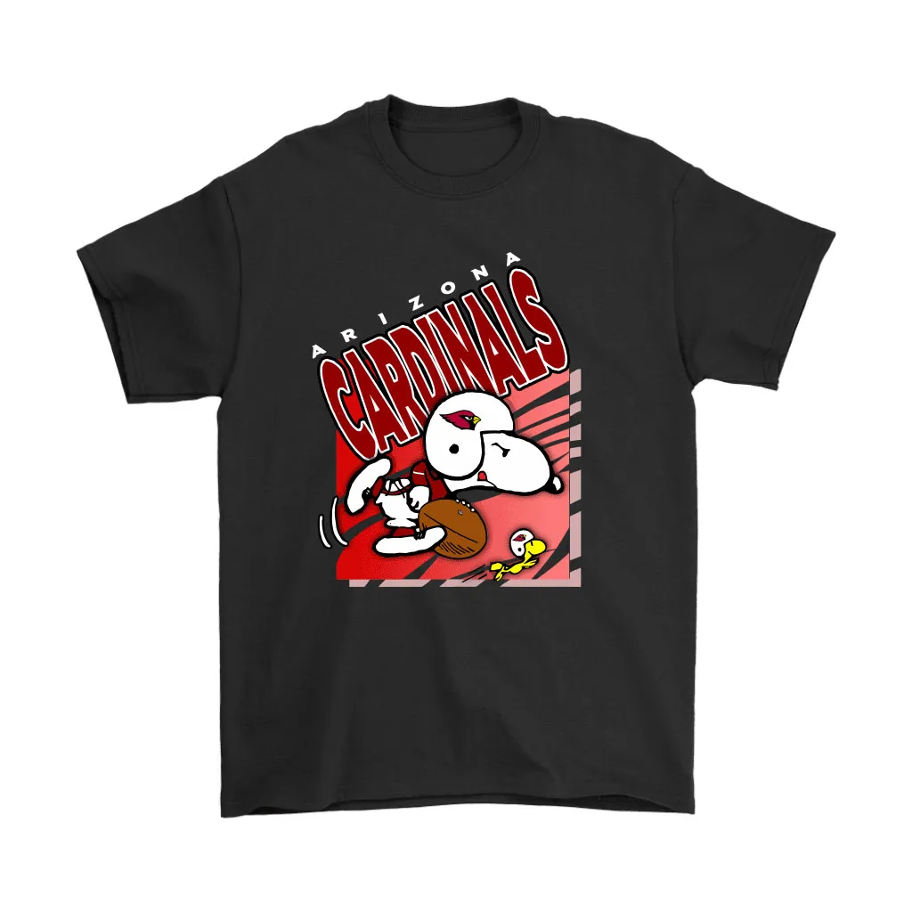 Arizona Cardinals Football Woodstock And Snoopy Men Women T-shirt, Hoodie, Sweatshirt