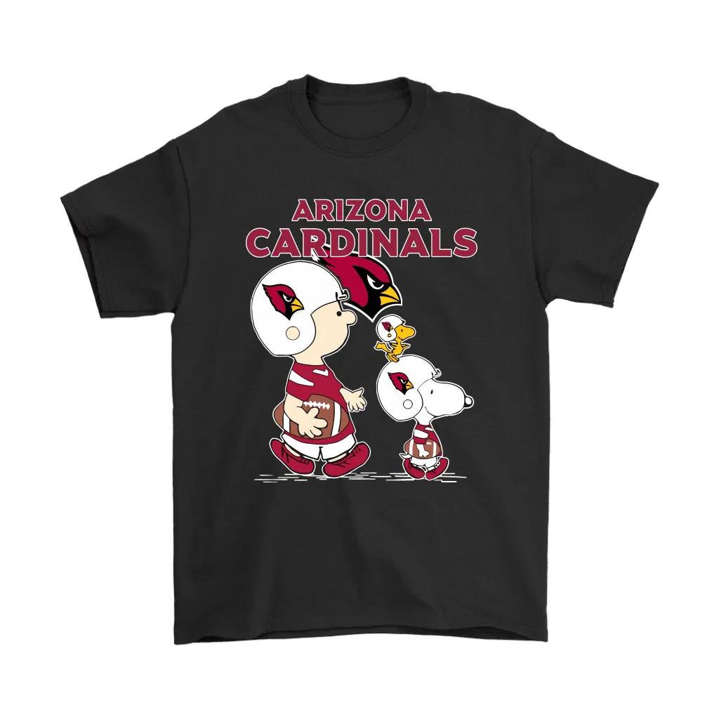 Arizona Cardinals Lets Play Football Together Snoopy Nfl Men Women T-shirt, Hoodie, Sweatshirt